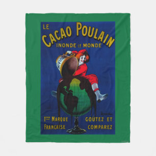 Couverture Polaire Cru PosterEurope de Poulain de cacao