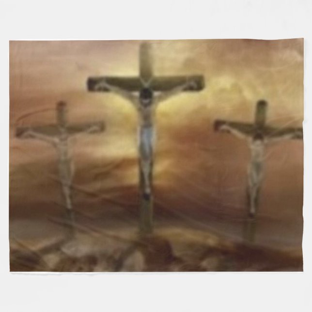 COUVERTURE POLAIRE CRUCIFIX (Devant (Horizontal))