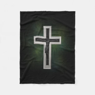 Couverture Polaire Crucifix