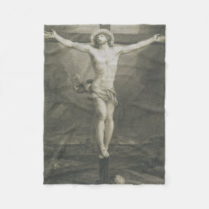 Couverture Polaire Crucifixion de Jésus Christ