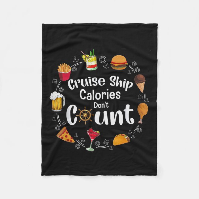 Couverture Polaire Cruise Ship Calories Don't Count  (Devant)