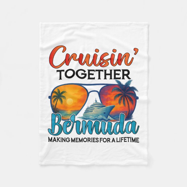 Couverture Polaire Cruisin Together Bermuda 2025 Friends Bermuda Crui (Devant)