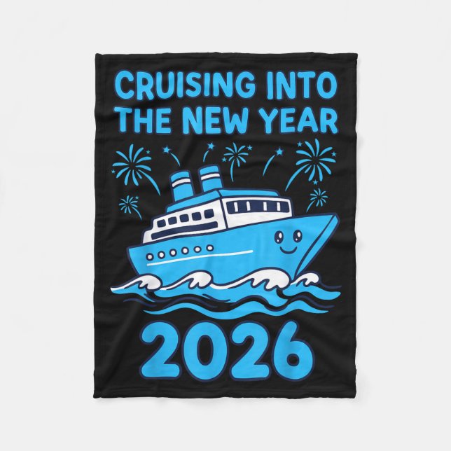 Couverture Polaire Cruising Into The New Year 2026 Celebration  (Devant)
