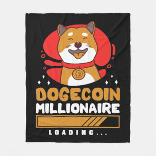 Couverture Polaire Crypto DogeCoin Millionaire Chargement