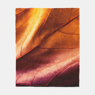 Couverture Polaire cuir Brown textureleather, abstrait, antique, reto