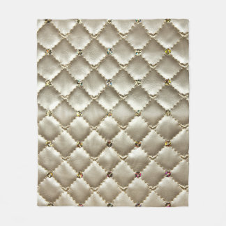 Couverture Polaire Cuir d'or : Texture Arrière - plan luxueuse