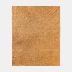 Couverture Polaire Cuir Italien Lambskin : Texture Vintage