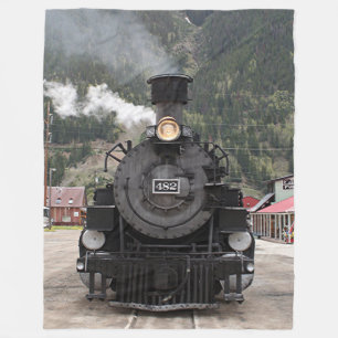 Couverture Polaire Cuisez le moteur à la vapeur de train, Silverton,