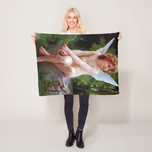 Couverture Polaire Cupid, Bouguereau (En situation)