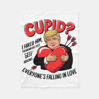 Couverture Polaire Cupid I Hired Him Tremendous Guy Best Arrows Trump