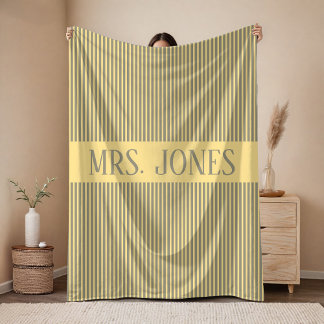 Couverture Polaire Custom cozy wedding blanket for wife and husband