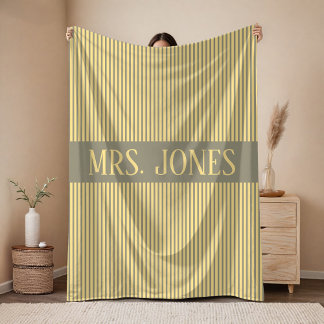 Couverture Polaire Custom His & hers wedding blanket gift for couples