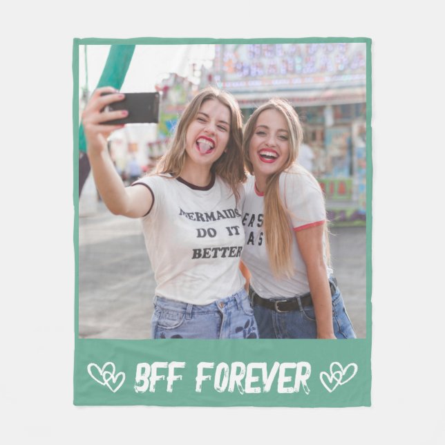 Couverture Polaire Custom Photo Blanket for Friends Keepsake Gift (Devant)