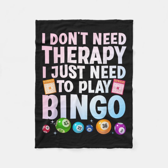 Couverture Polaire Cute Bingo Nouveauté Pour Hommes Femmes Bingo Love (Devant)