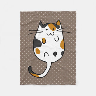 Couverture Polaire Cute chat