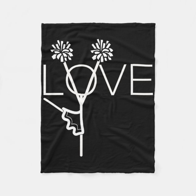 Couverture Polaire Cute Cheer Gifts For Cheerleaders Teen Girls Women (Devant)