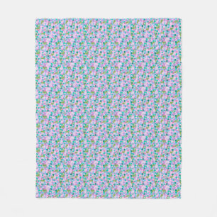Couverture Polaire Cute Grenouille Art Pink Fleece Blanket pour la ch