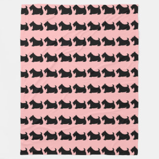 Couverture Polaire Cute Scottish Terrier Scotty Dog Blanket cadeau ca