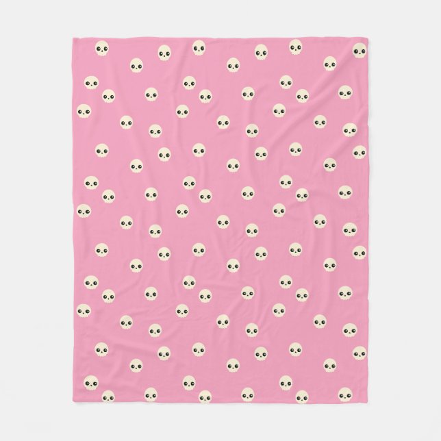 Couverture Polaire Cute Skuls (Devant)