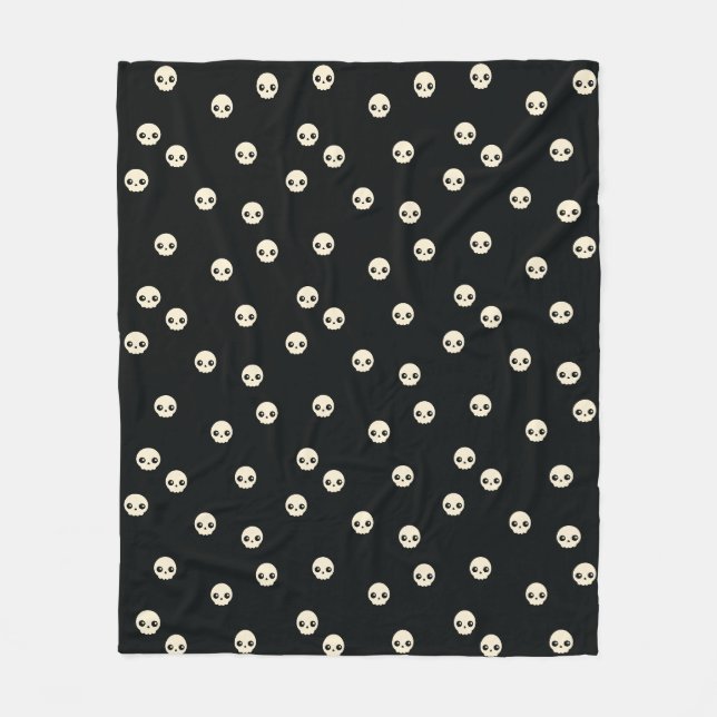 Couverture Polaire Cute Skuls Blanket en polaire (Devant)