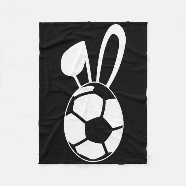 Couverture Polaire Cute Soccer Egg Shirt - Soccer Easter Egg Gift  (Devant)