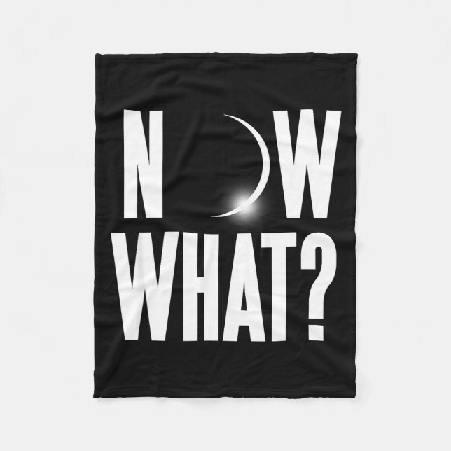 Couverture Polaire Cute Solar Eclipse August 2017 (Devant)