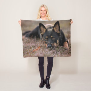 Couverture Polaire Cutest Baby Animals German Shepherd Puppy