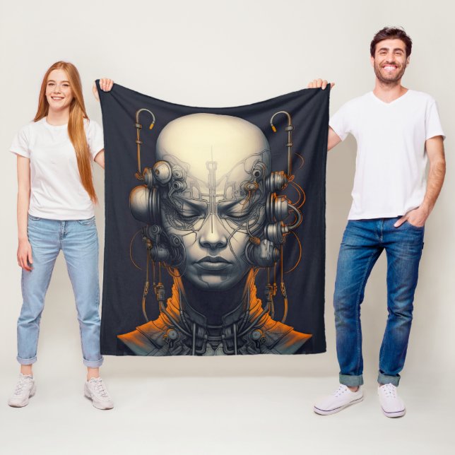 Couverture Polaire Cyborg fille Dreamer Ado (En situation)
