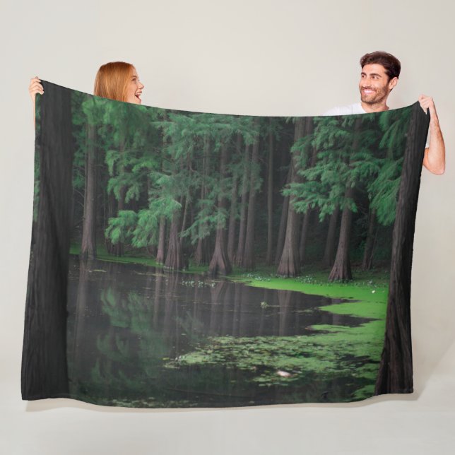 COUVERTURE POLAIRE CYPRESS SWAMP (En situation)
