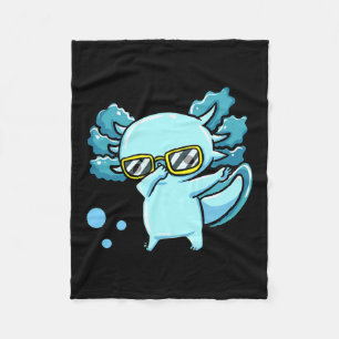 Couverture Polaire Dabbing Axolotl Enfants Garçon Toddler mignon Axol