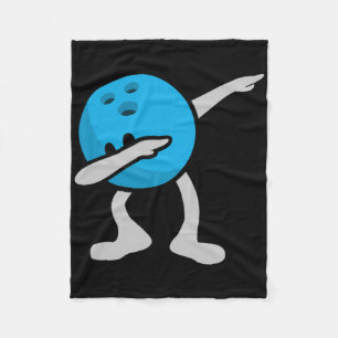 Couverture Polaire Dabbing Bowling Shirt Anniversaire Party Bowling c