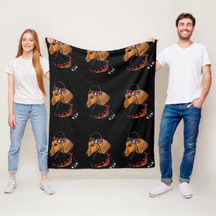 COUVERTURE POLAIRE DACHSHING