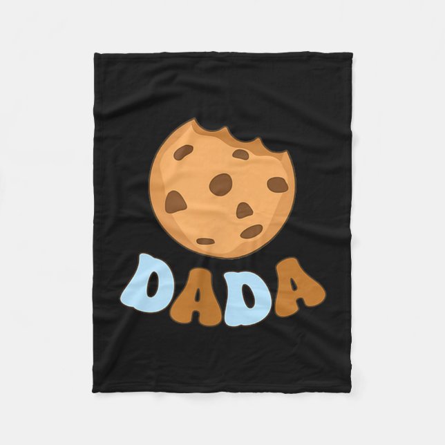 Couverture Polaire Dada Cookies Milk Sweet One 1st Birthday Family Ma (Devant)