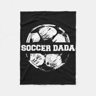 Couverture Polaire Dada foot Dada foot Ll Split Drôle Papa foot 