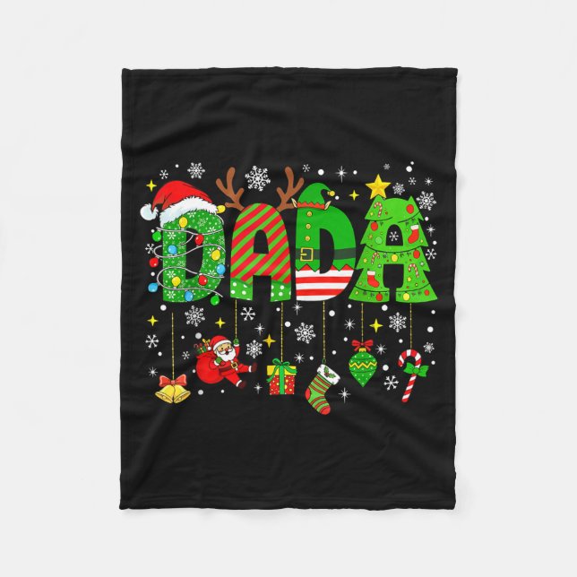 Couverture Polaire Dada Matching Funny Christmas Family Couple Xmas S (Devant)
