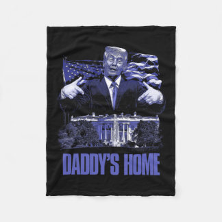 Couverture Polaire Daddys Accueil Maison Blanche Élection Trump 2024