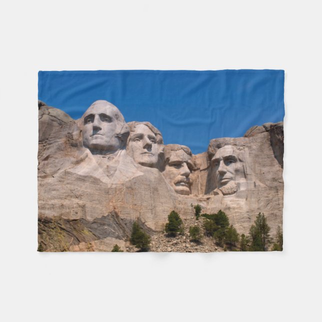 Couverture Polaire Dakota du Sud, Keystone, mont Rushmore (Devant (Horizontal))