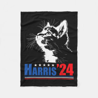 Couverture Polaire Dames De Chat Sans Enfant Pour Kamala Harris 24 Us