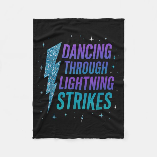 Couverture Polaire Dancing Through The Lightning Strike Dancer Motiva (Devant)