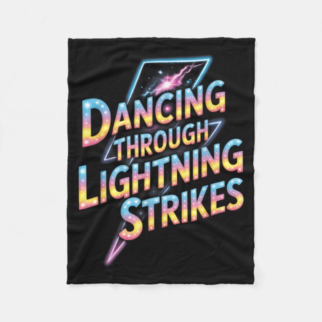 Couverture Polaire Dancing Through The Lightning Strike Dancer Motiva (Devant)
