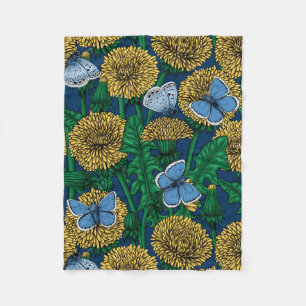Couverture Polaire Dandelion medow
