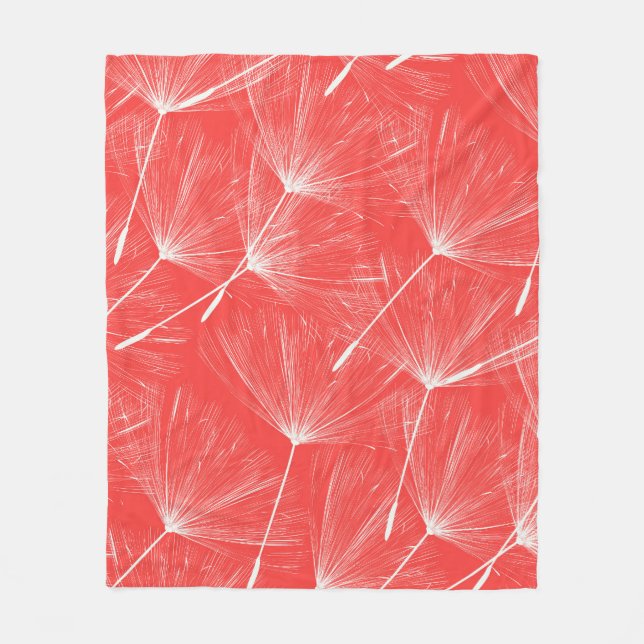 Couverture Polaire Dandelion rêve prendre l'avion dans ce pat polyval (Devant)