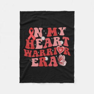 Couverture Polaire Dans Mon Coeur Guerrier Époque Chd Coeur Maladie D