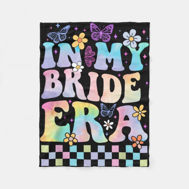 Couverture Polaire Dans Mon Époque De Mariée Bachelorette Super Fête  (Devant)