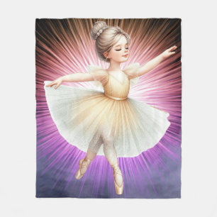 Couverture Polaire Danse Ballerina
