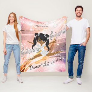 Couverture Polaire Danse Ballerina Girl - Danse