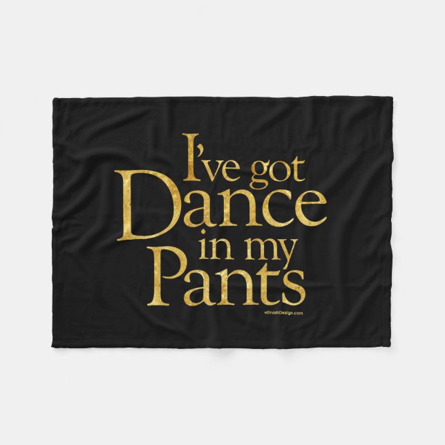 Couverture Polaire Danse Dans Mon Pantalon (Devant (Horizontal))