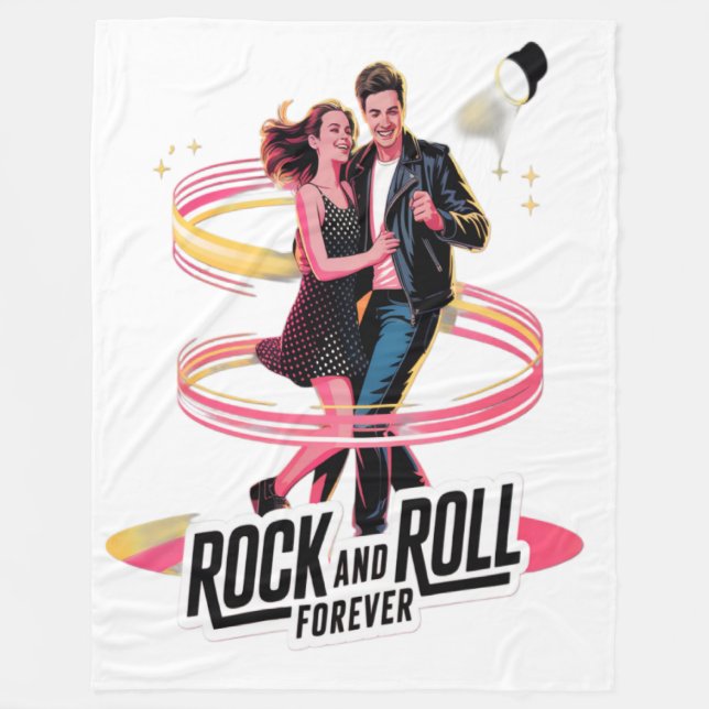 Couverture Polaire Danse en couple  (Devant)