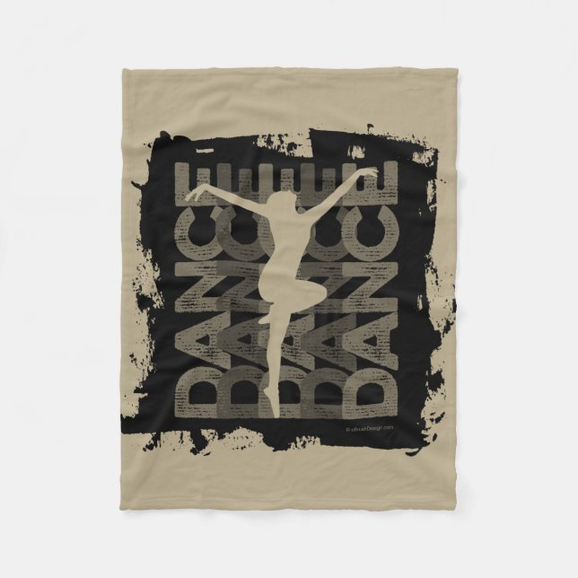 Couverture Polaire Danse et Lettres (Danse) (Devant)