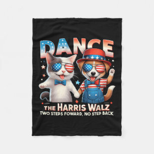 Couverture Polaire Danse Harris Wheimer Drôle Chat Ladies Kamala H